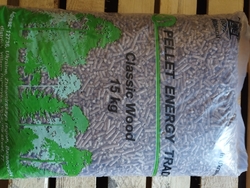 Dřevěné pelety A1 6mm paleta 1050kg
